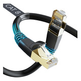 Dbillionda Cat8 - Cable Ethernet De 6 pies Para Exteriores.