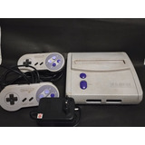 Vídeo Game Super Nintendo Baby Snes Com 2 Controles Funciona