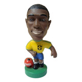 Boneco Mini Craque Futebol Junior Baino Brasil Coca 1998