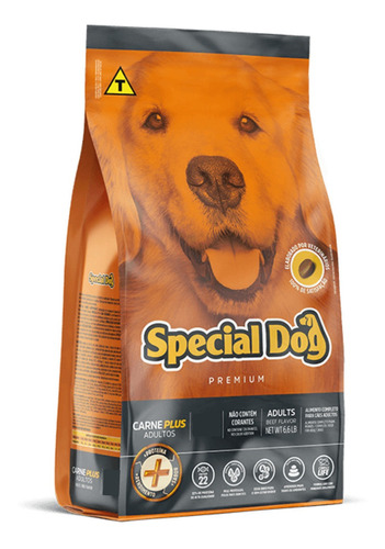 Ração Special Dog Carne Plus Adulto Premium 15kg