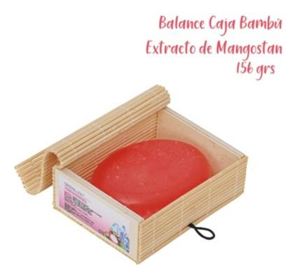 Crystal One Balance Barra Corporal Mangostan Con Caja Bambú