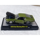 Carrito Esc 1:64, 1970 Ford Mustang Boss 429, De M2 Machines
