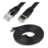 Cable Red Plano Categoria 8 Cat8 Rj45 Ethernet 40gbps 5m