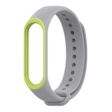 Manilla Silicona Bicolor Para Xiaomi Mi Band 3 / Mi Band 4