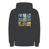 Buzo Buso Hoodies Noche Estrellada Pintura Vincent Van Gogh 