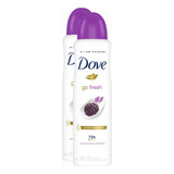 Kit 2 Desodorante Dove Feminino Amora C/lótus 72h 150ml