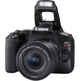 Câmera Canon Sl3 + Lente 18-55mm F/4-5.6 Is Stm + Nf-e **