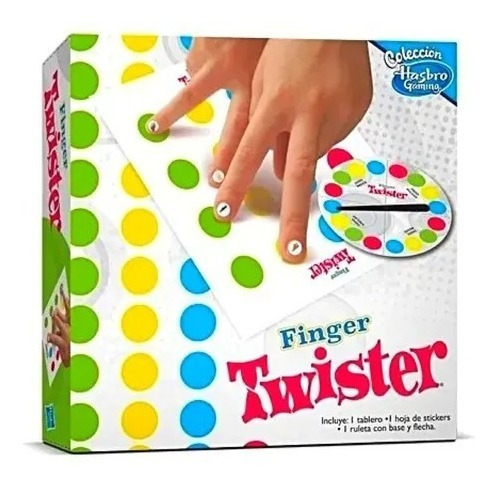 Juego De Mesa Finger Twister Hasbro Gaming 