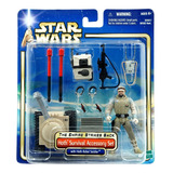 Star Wars Saga Blue Hoth Survival Accesory Set & Soldier