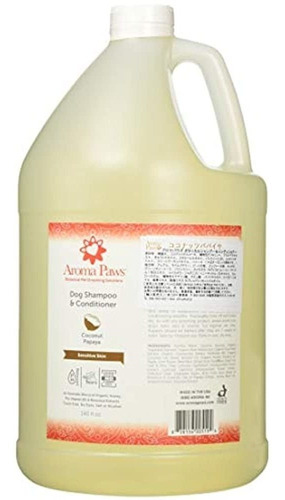 Shampoo Para Perros Hidratante Sin Toxinas Coco Y Papaya    