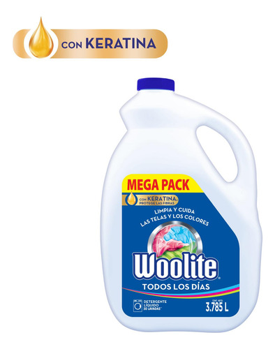 Woolite Detergente Liquido Todos Los D - L a $21200