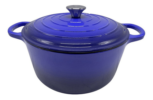 Olla De Hierro Esmaltado Vonne Ccn056 Azul 26 Cm