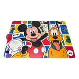 Mantel Individual De Mesa Infantil Mickey Y Pluto Wabro