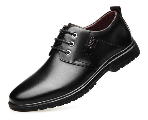 Oxford Synthetic Pu Round Toe Casual Shoes Para Hombre