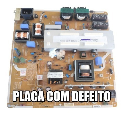 Placa Fonte Tv Pl60f5000ag Pl60f5000 Bn44-00601a Com Defeito