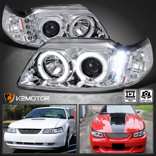 Par Faro Led Ford Mustang Gt 2001 4.6l