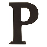 Trend Lab Brown 6  Tall Letter, Letter P