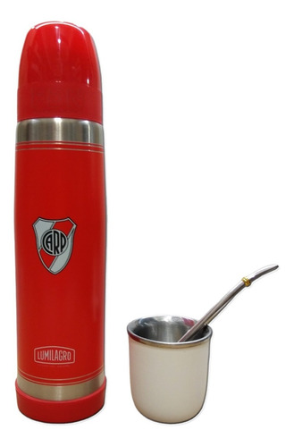 Termo Lumilagro Inox River 1 + Mate Bco + Bomb 340 - Fdn