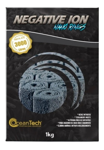 Oceantech Mídia Biológica Ceramica Negative Ion 1kg