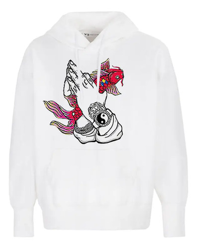 Sudadera Hoodie De La Suerte Cultura Japonesa Pescado Koi