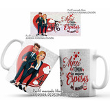 Mug  Esposos Nombre Personalizado Taza Pocillo