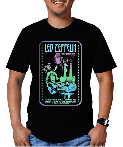 Playera Led Zeppelin Diseño 08 Grupos Musicales Beloma