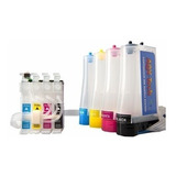 Sistema Continuo Aqx P/ Epson Tx235w Tx420w Tx320 Sin Tinta