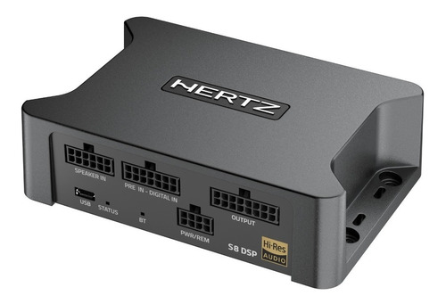 Processador Audio Hertz S8 Dsp Bluetooth 8 Canais + Brinde
