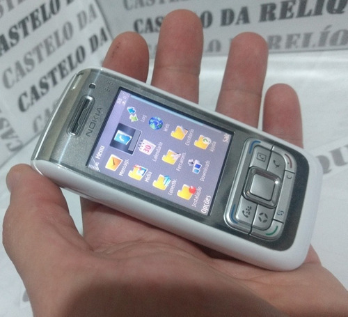Celular Nokia E65 -1 Slide Pequeno 3g ( Antigo De Chip )
