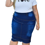 Saias Jeans Evangelicas Moda Femininas Plus Size Barata