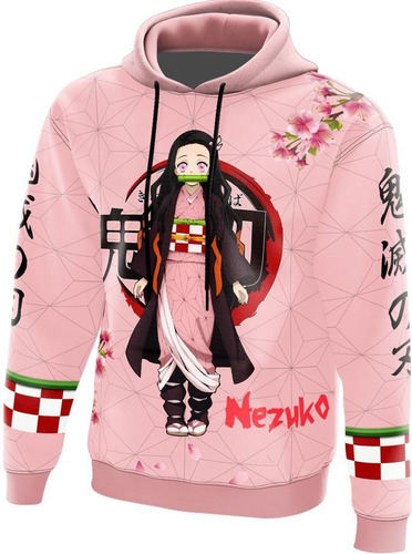 Buzo Nezuko, Demon Slayer , Anime Envío Gratis