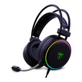 Auriculares Gamer T-dagger Sona Pc/ps4 7.1 Microfono Rgb Neg