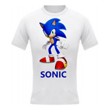 Camisa Sonic Do Sonic Camiseta Do Sonic Video Game Oferta Hd