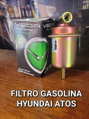 Filtro Gasolina Hyundai Atos 1.1 Metalico  Foto 2