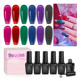 Beetles Gel Polish Esmalte De Unas De Gel De Gelatina De 6 C