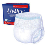 Livdry Ropa Interior Para Adultos Xxl Para Incontinencia, Pa