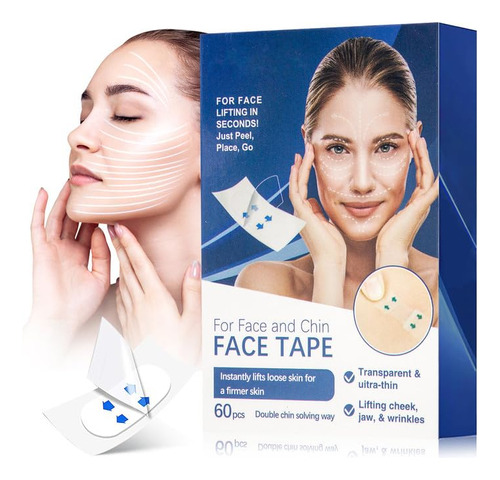 Cinta Facial Invisible Para Levantamiento Facial, Cinta De E