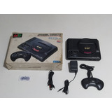 Console Mega Drive Japonês Na Caixa