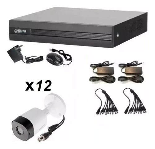 Kit Seguridad Dahua Dvr Cooper 1b16 1080n 16 Canales Full Hd