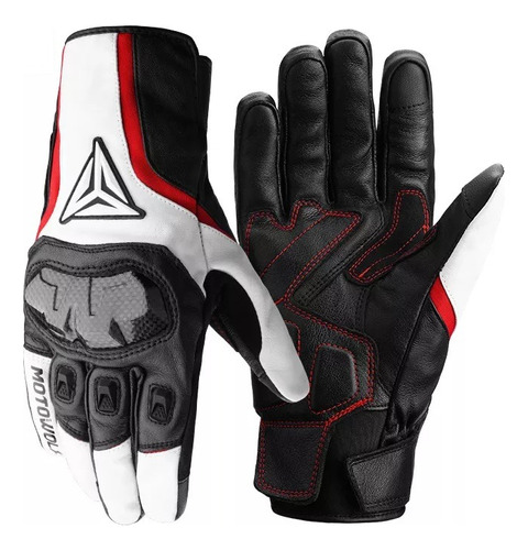 Guantes Moto Motowolf 0305 Invierno Termico Premium Piel Pro Talla Xl