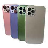 Capa Case Vidro Nanoglass Para iPhone 11, 12 E 14pro.