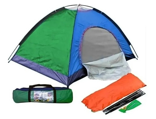 Carpa Camping Para 3 Personas Impermeable 