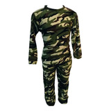 Pijama Infantil Militar