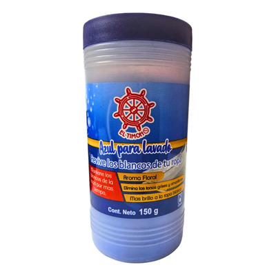 1 Bote Azul De Añil Para Lavado Aromatizado El Timón 150 Gr | Envío gratis