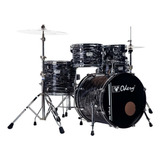 Bateria Acústica Odery Inrock Séries Dark Tiger Bumbo 22 Vin