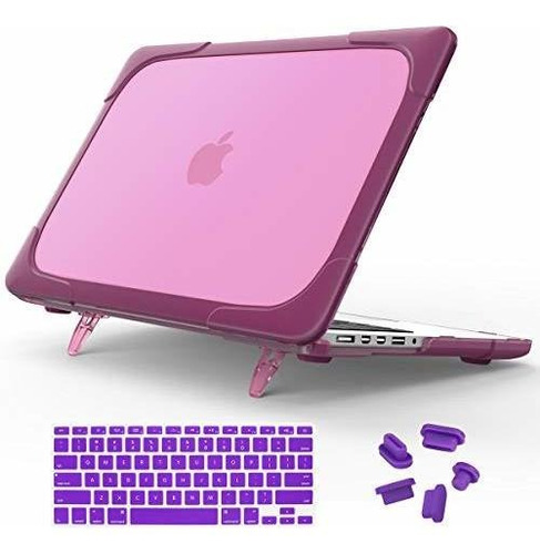 Funda Rígida Para Macbook Pro 15  Retina (morado)