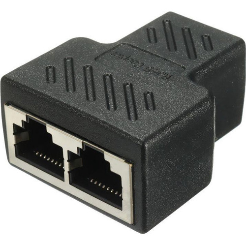 Adaptador Bifurcador Splitter 1 A 2 Ethernet Rj45