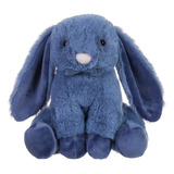 Apricot Lamb Toys - Conejo De Peluche Azul Marino Con Orejas