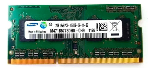 2gb Ddr3 Ram Samsung Notebook Pc3-10600s 1333mhz Sodimm