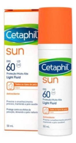 Protetor Solar Facial Cetaphil Sun Light Fluid Fps60 50ml